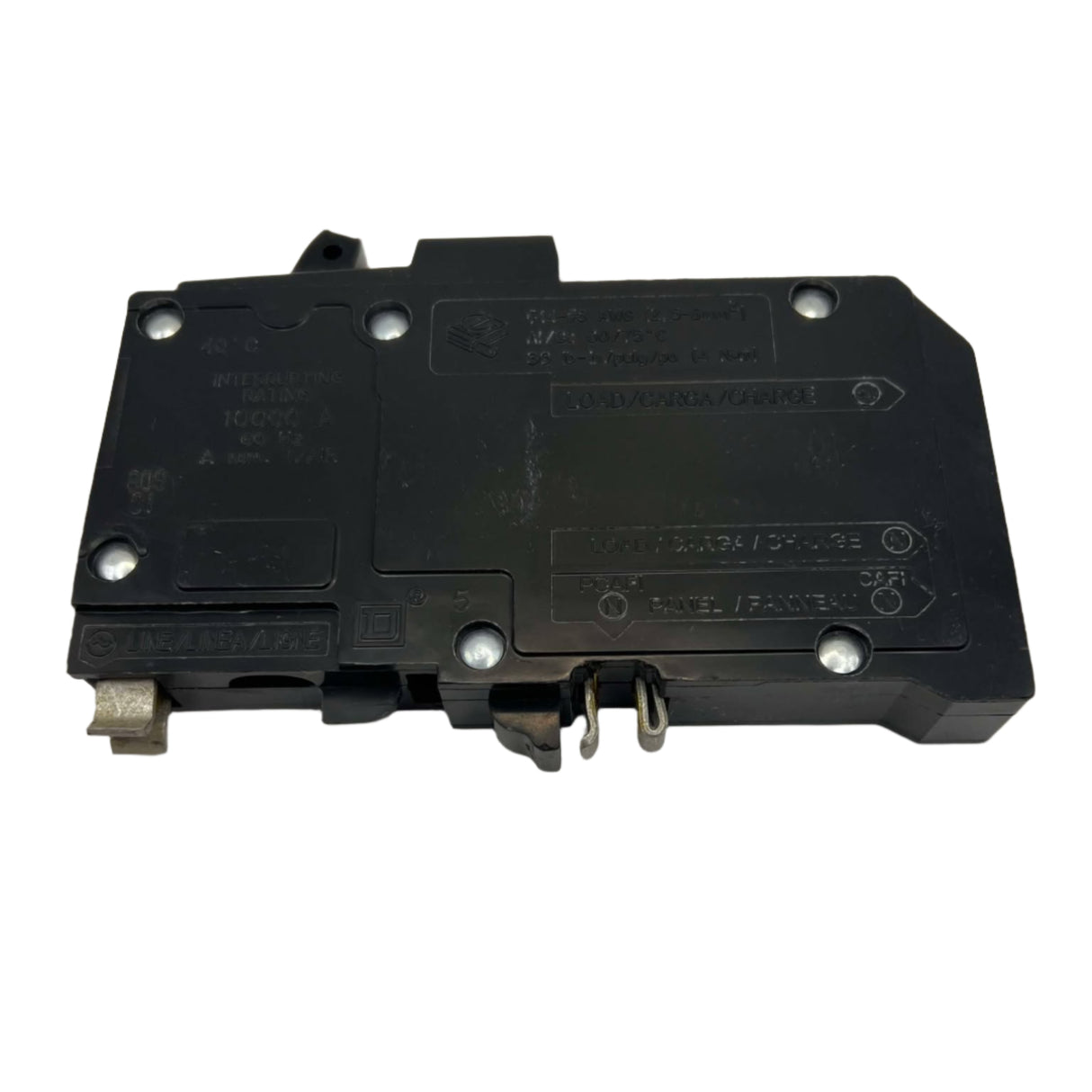 Square D QO 15 Amp Dual Function Plug-In Circuit Breaker