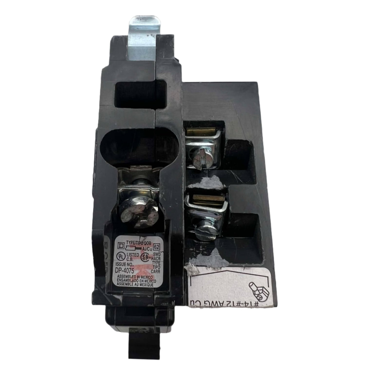 Square D QO1201021 - 20 Amp Circuit Breaker With Shunt Trip