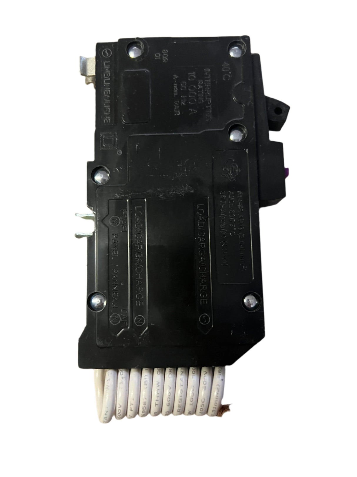 Square D QO120DF - 20 Amp Dual Function Circuit Breaker