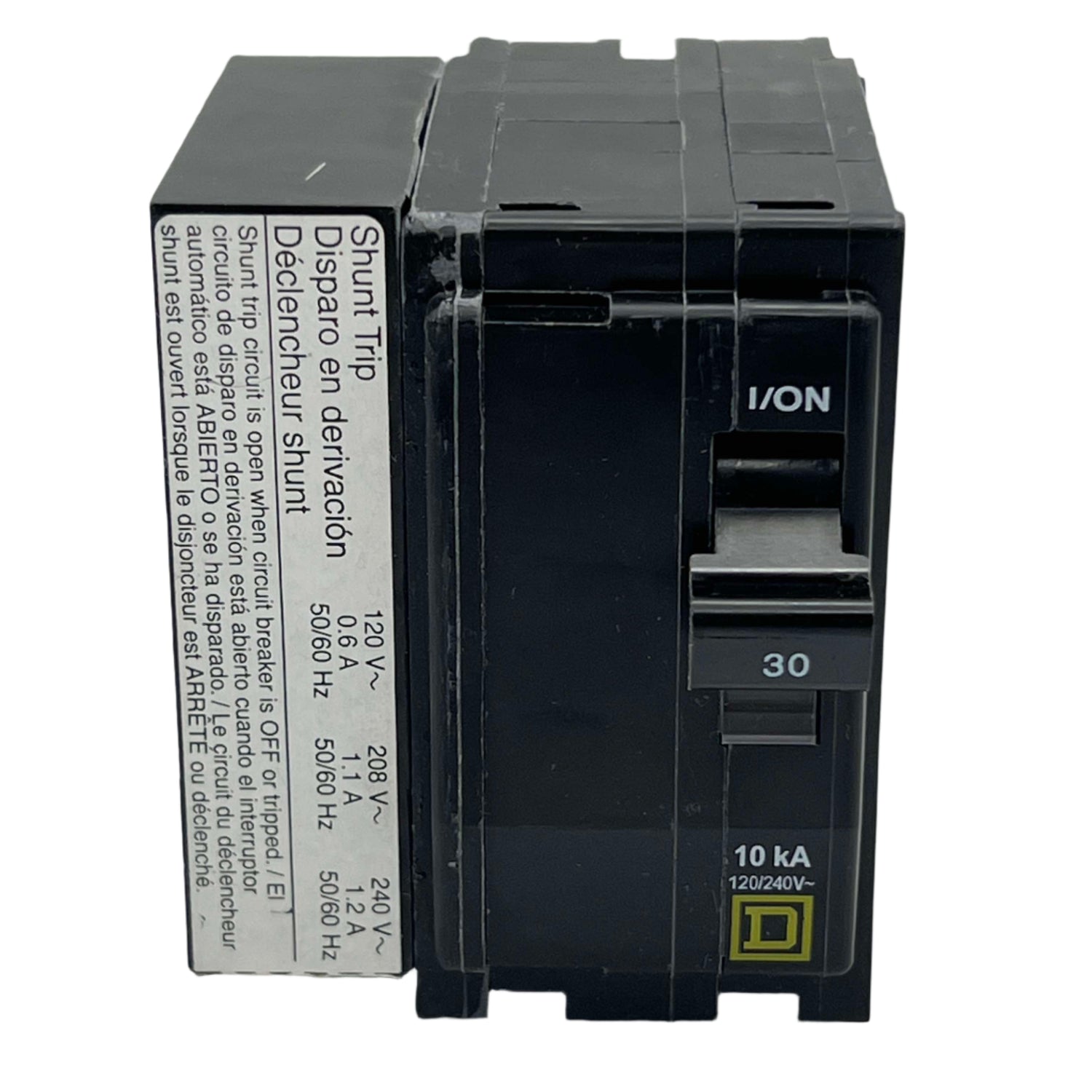 Square D QO2301021 - 30 Amp Circuit Breaker With Shunt Trip