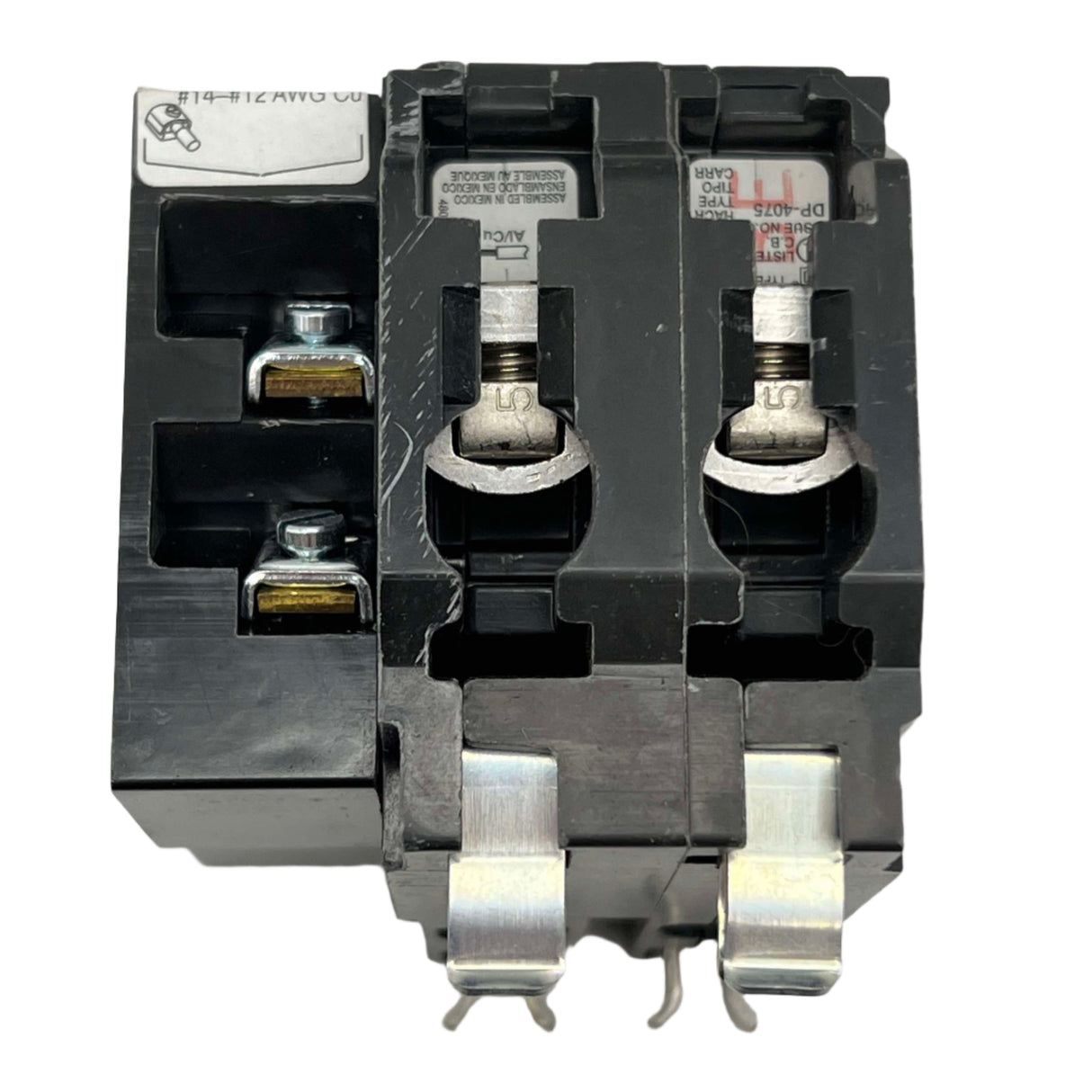 Square D QO 45 Amp, 2 Pole Circuit Breaker With Shunt Trip