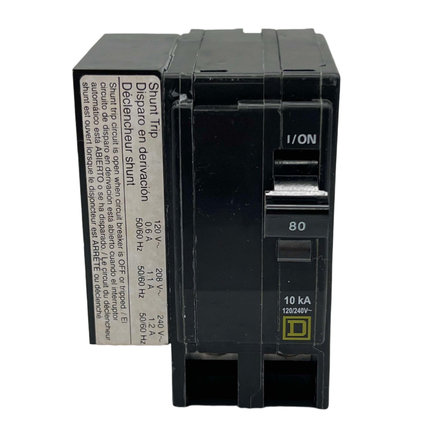 Square D QO2801021 - 100 Amp Circuit Breaker With Shunt Trip