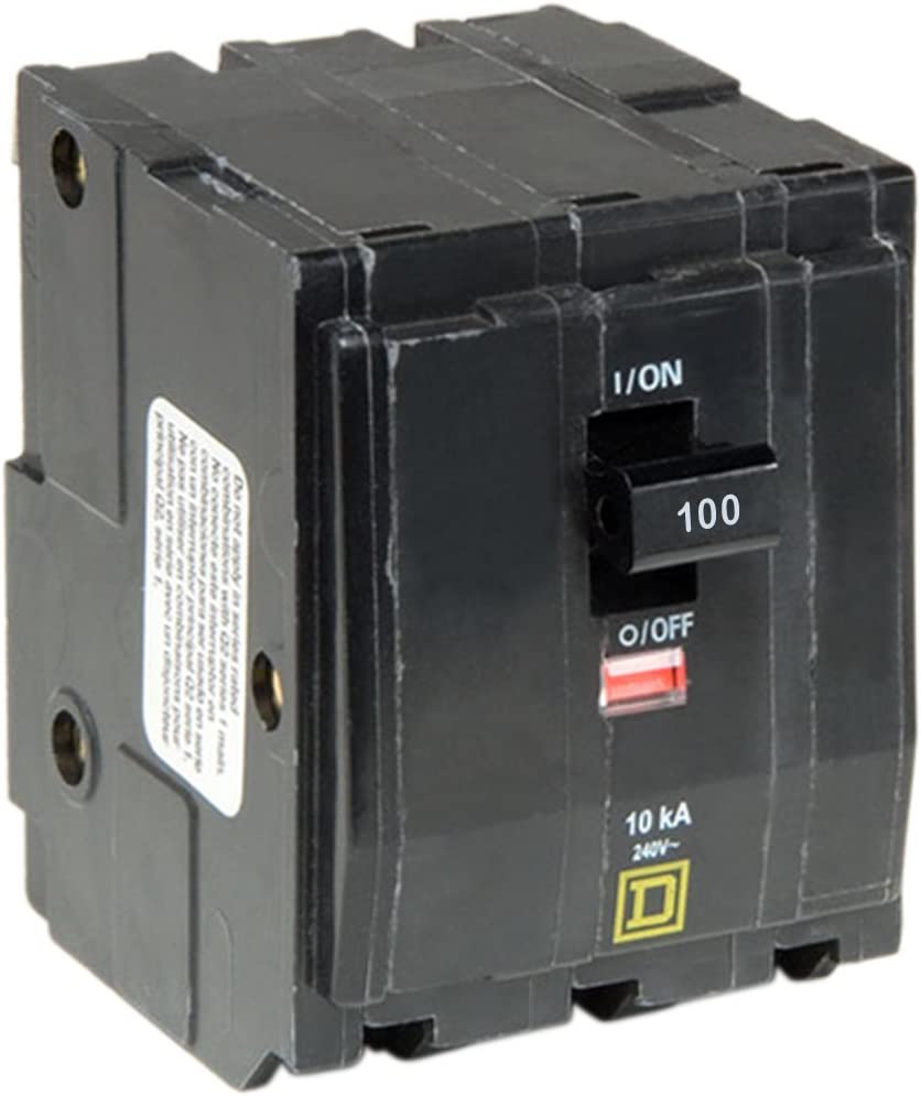 Square D QO 3 Pole, 100 Amp Circuit Breaker