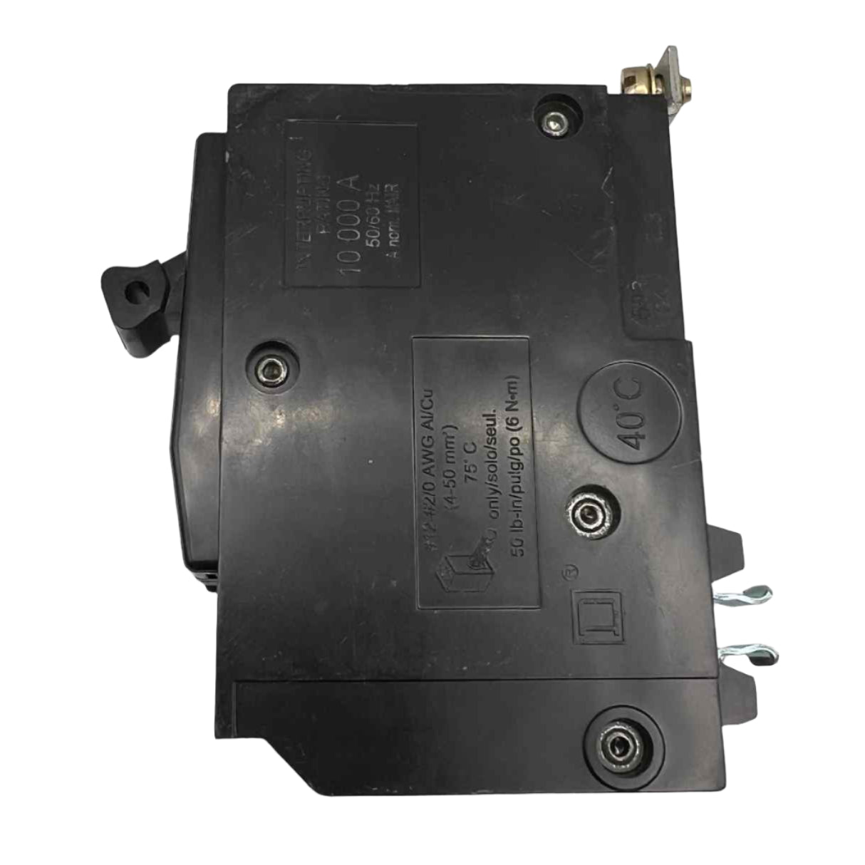 Square D QO 125 Amp, 2 Pole, Bolt-On Circuit Breaker With Shunt Trip