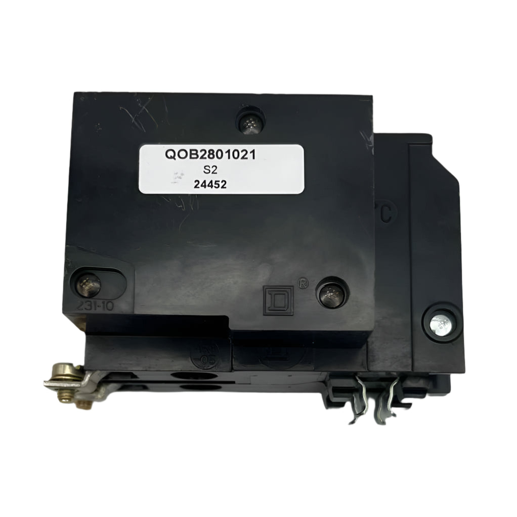 Square D QO 80 Amp, 2 Pole, Bolt-On Circuit Breaker With Shunt Trip