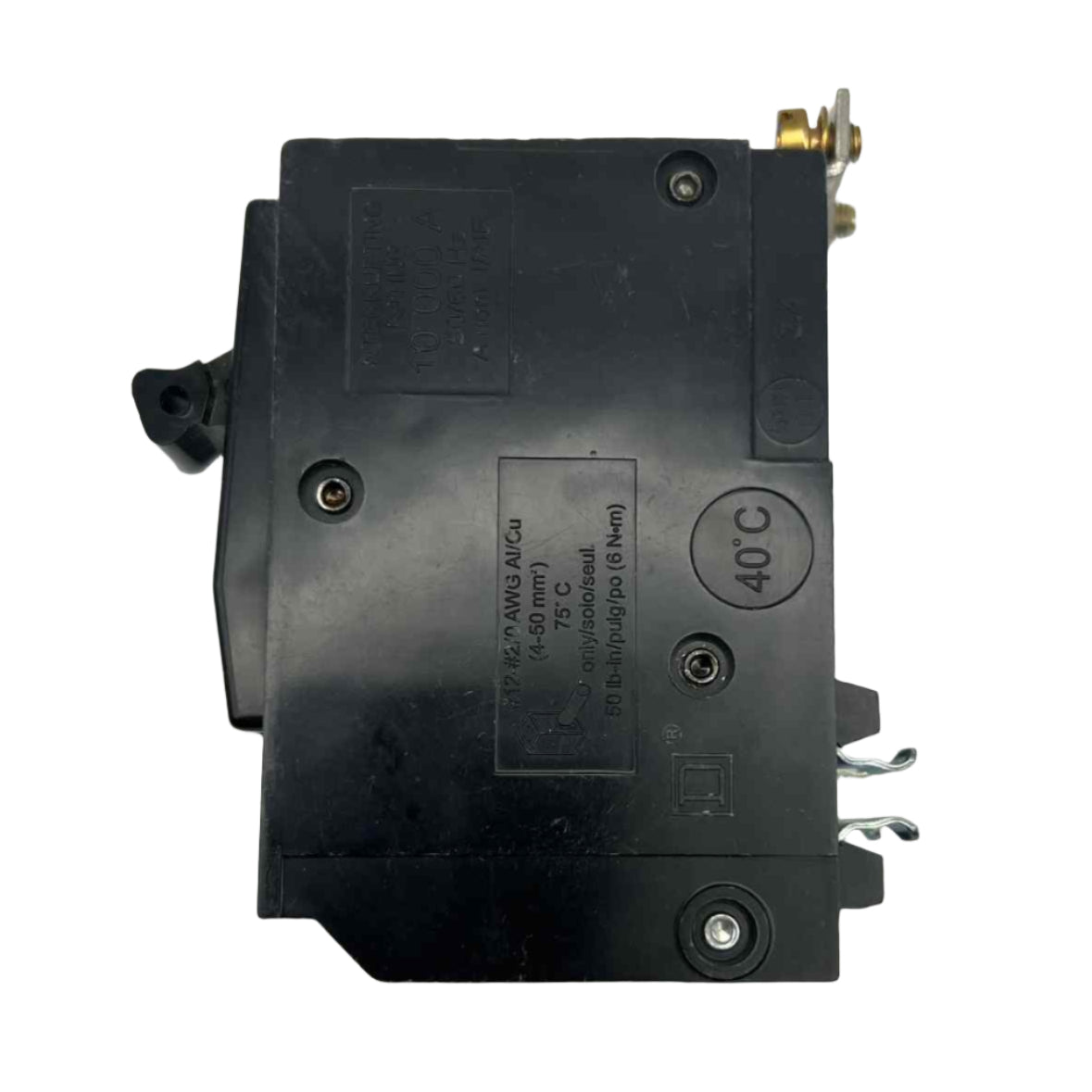 Square D QO 80 Amp, 2 Pole, Bolt-On Circuit Breaker With Shunt Trip