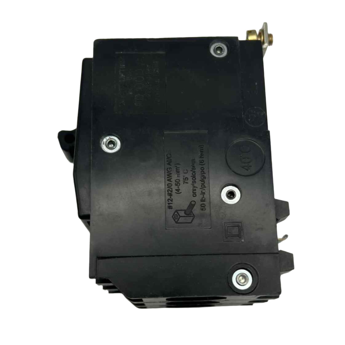 Square D QO 90 Amp, 3 Pole, Bolt-On Circuit Breaker With Shunt Trip