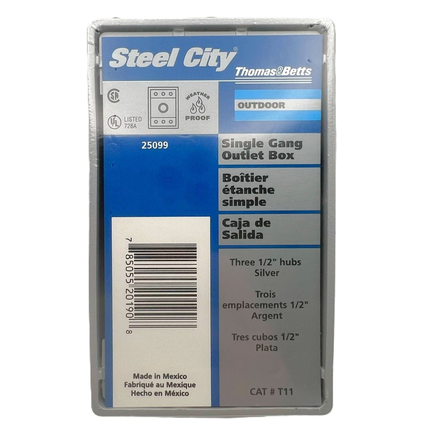 Thomas & Betts Outdoor Single Gang Outlet Box