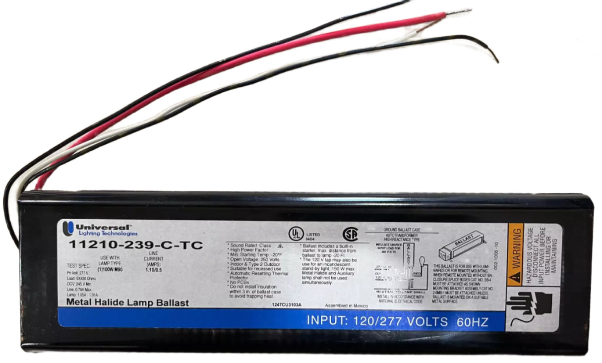 Universal Lighting Technologies Metal Halide Lamp Ballast