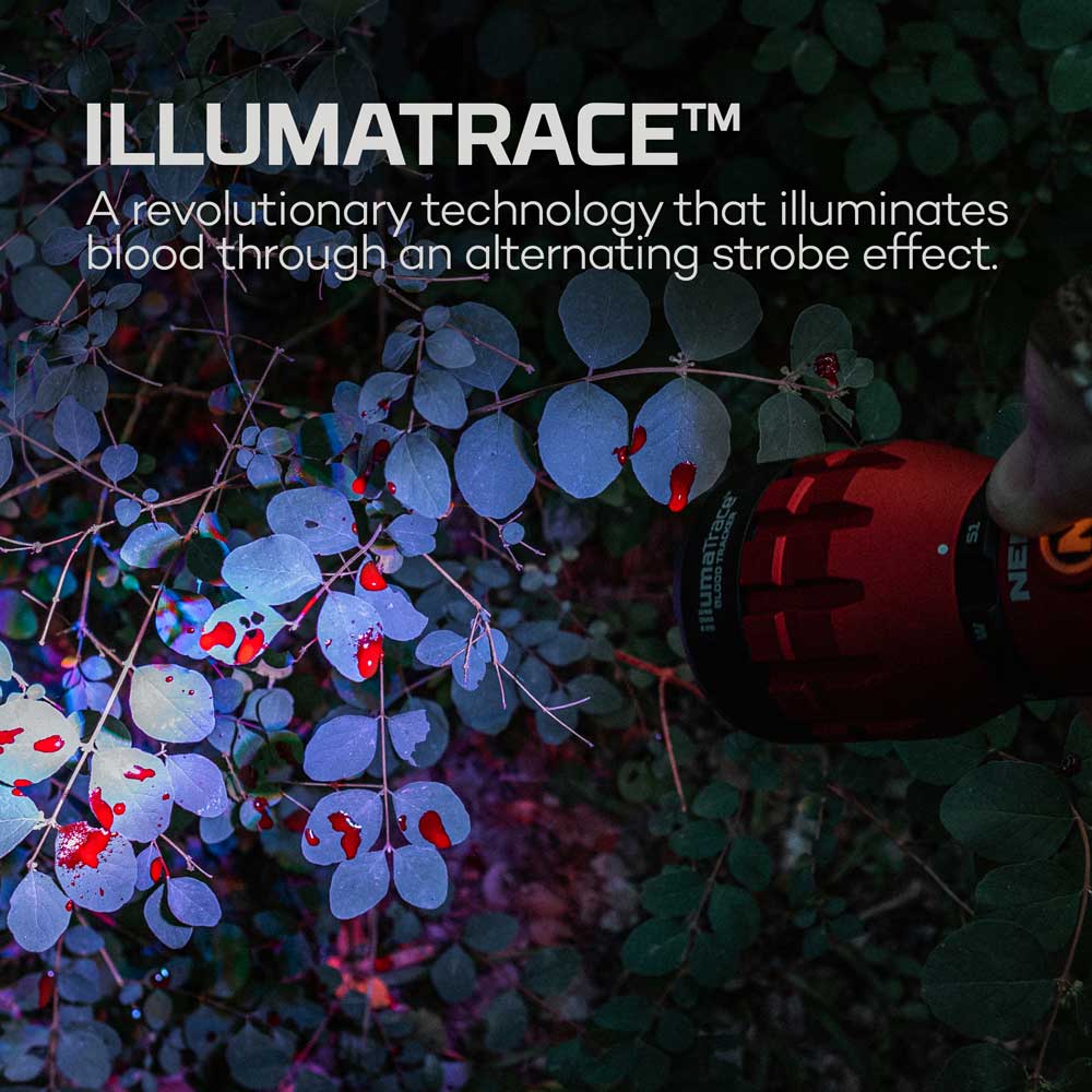 Nebo ILLUMATRACE™ Blood Tracker Flashlight