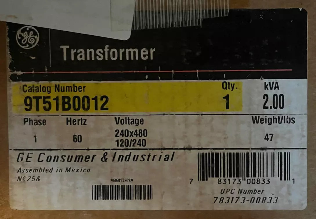 GE 2kVA Transformer