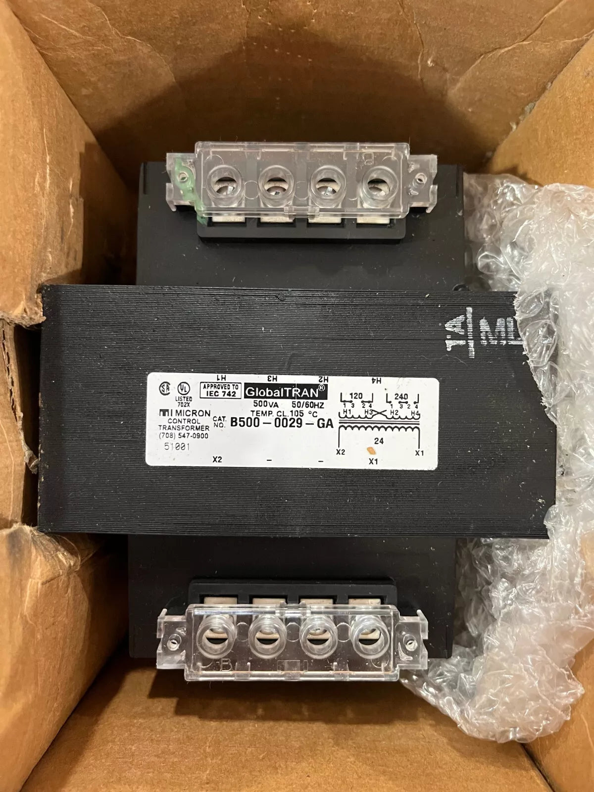 Micron 500VA Control Transformer