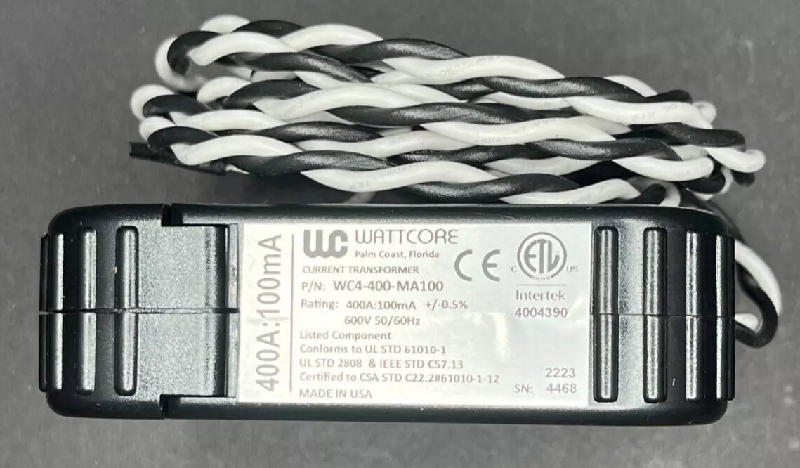 Wattcore 400 Amp Current Transformer