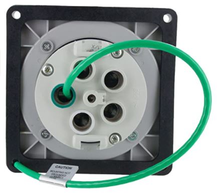 Leviton 5100B9W - 100 Amp Pin and Sleeve Inlet