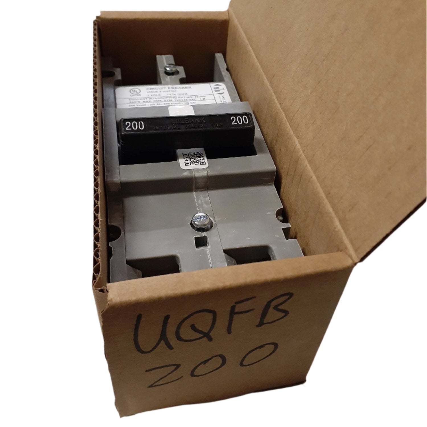 Milbank UQFB200 - 200 Amp Bolt-On Circuit Breaker