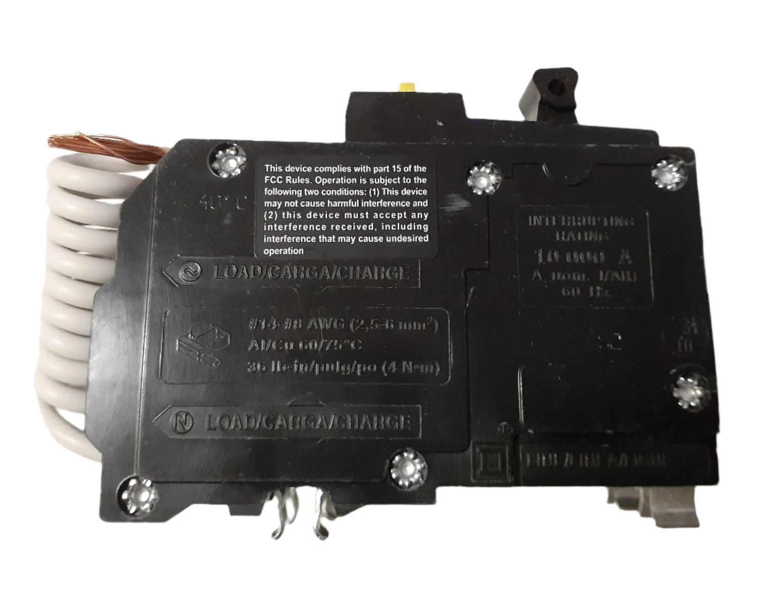 Square D QO220GFI - 20 Amp GFCI Circuit Breaker