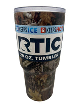 RTIC 20 oz. Camo Tumbler with Lid