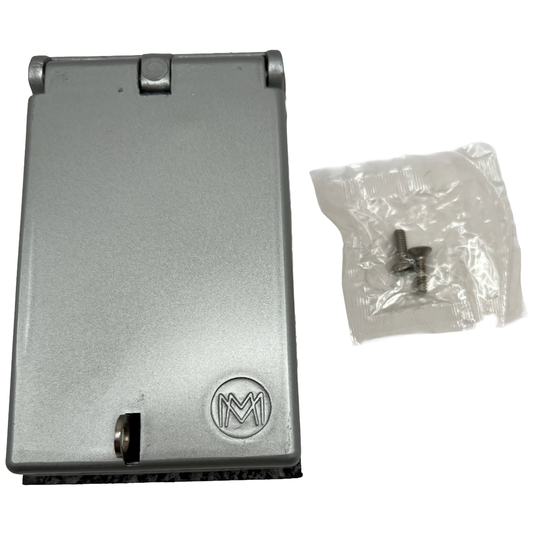 Mulberry Self-Closing, Weatherproof Receptacle Cover