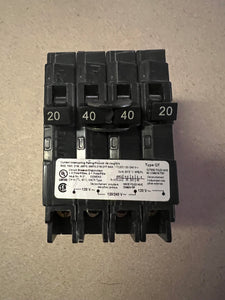 Siemens Q22040CT - 20 and 40 Amp Triplex Circuit Breaker