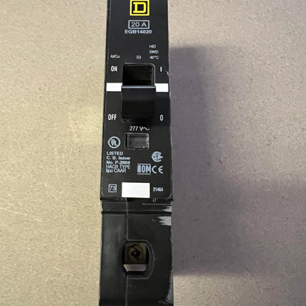 Square D EGB14020 - 20 Amp Bolt-On Circuit Breaker