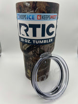 RTIC 20 oz. Camo Tumbler with Lid