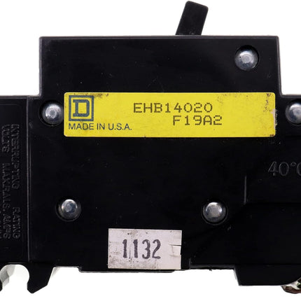 Square D EHB14020 - 20 Amp, Bolt-In Circuit Breaker