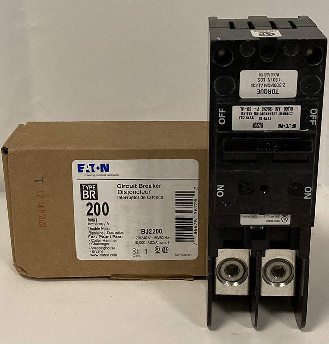 Eaton BJ2200 - 200 Amp Circuit Breaker