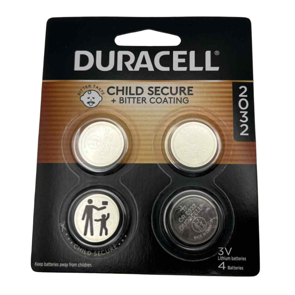 Duracell 2032 3V Battery 4 Pack