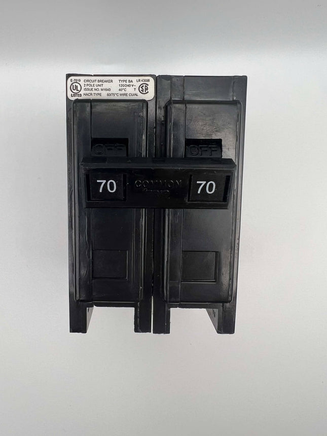 Eaton BAB2070 - 70 Amp Bolt-On Circuit Breaker