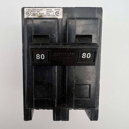 Eaton BAB2080 - 80 Amp Bolt-On Circuit Breaker