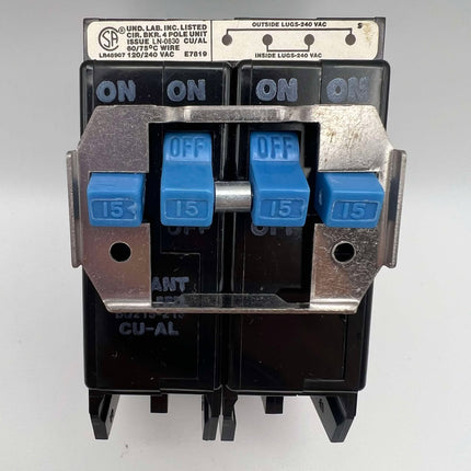 Eaton BQ215215 - 15 Amp Quadplex Circuit Breaker