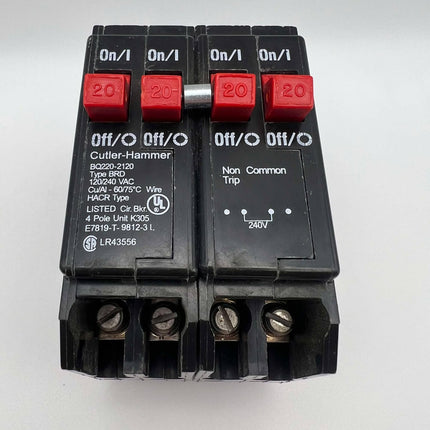 Eaton BQ2202120 - 20 Amp Quadplex Circuit Breaker