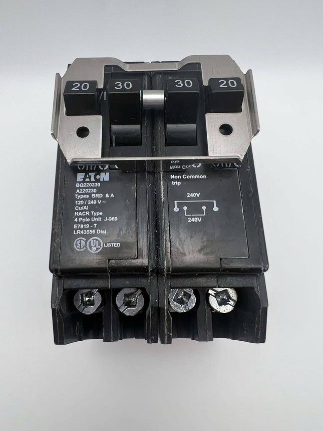 Eaton BQ220230 - 20/30 Quadplex Circuit Breaker