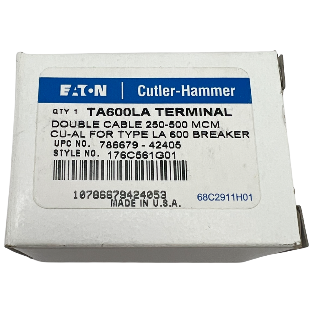 Eaton Cutler-Hammer TA600LA terminal packaging on a white background