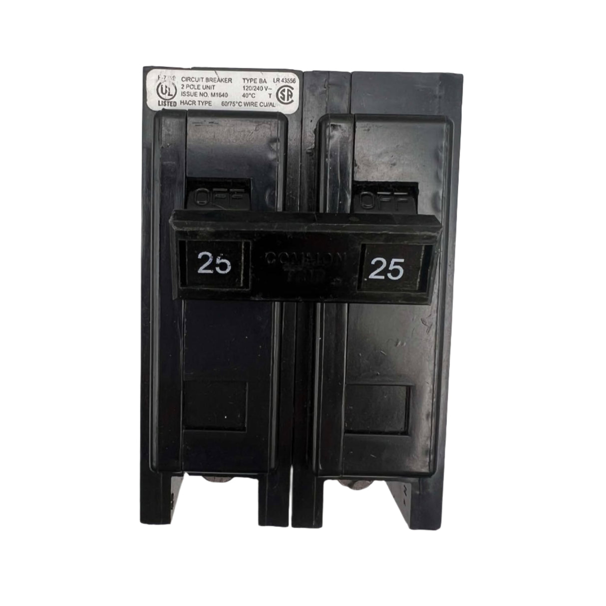 Eaton BAB2025 - 25 Amp Bolt-On Circuit Breaker