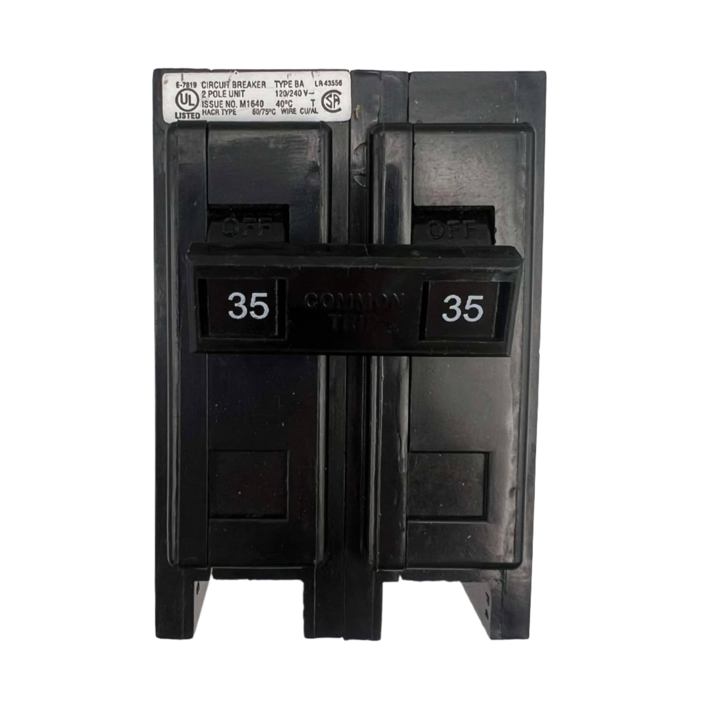 Eaton BAB 35 Amp Bolt-On Circuit Breaker