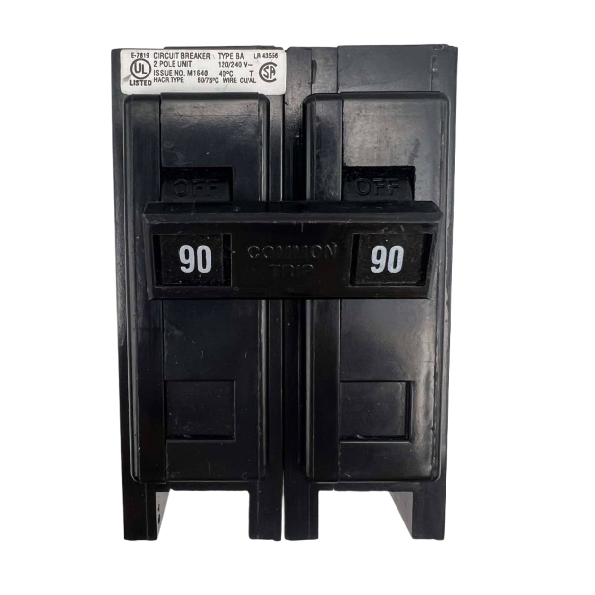 Eaton BAB2090 - 90 Amp Bolt-On Circuit Breaker