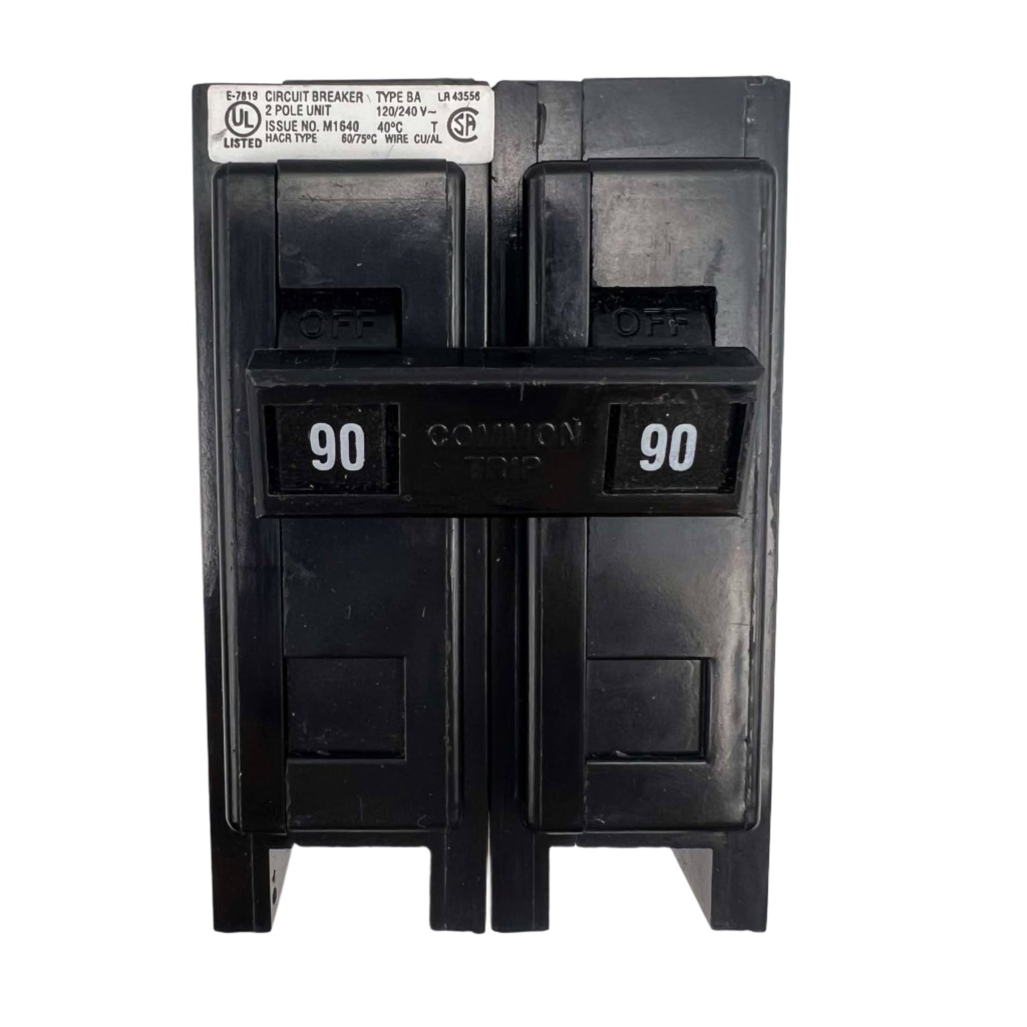 Eaton BAB 90 Amp Bolt-On Circuit Breaker
