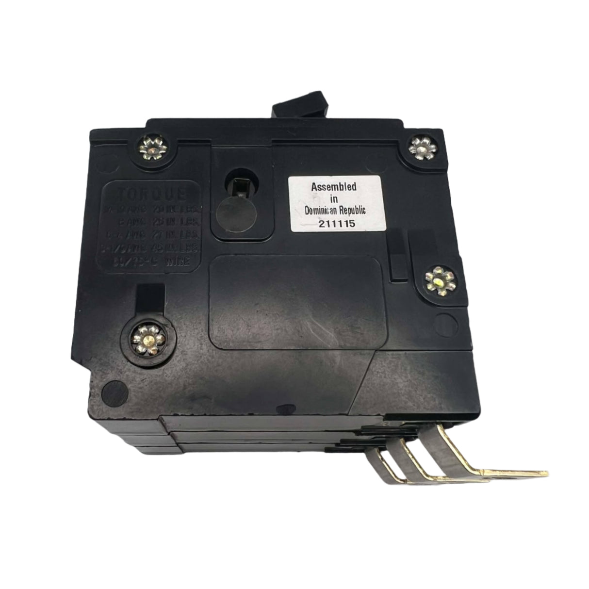 Eaton BAB3015H - 15 Amp, 3 Pole Bolt-On Circuit Breaker
