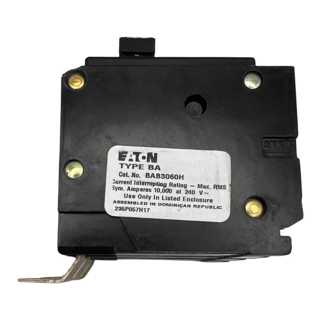 Eaton BAB 60 Amp, 3 Pole Bolt-On Circuit Breaker