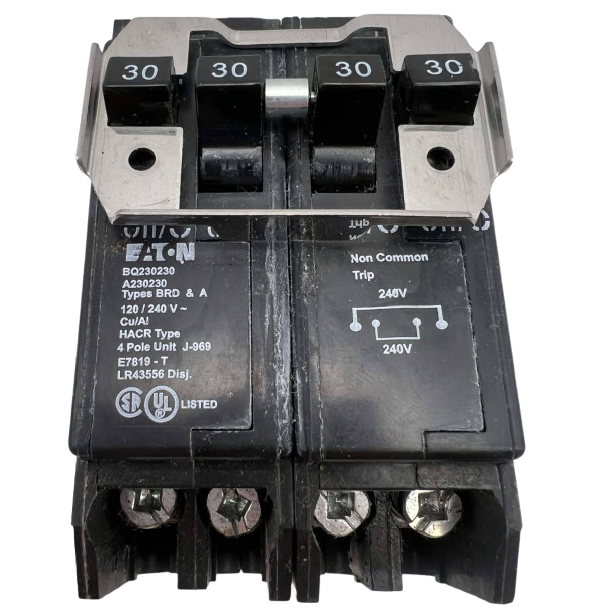 Eaton BQ230230 - 2 Pole Tandem Circuit Breaker
