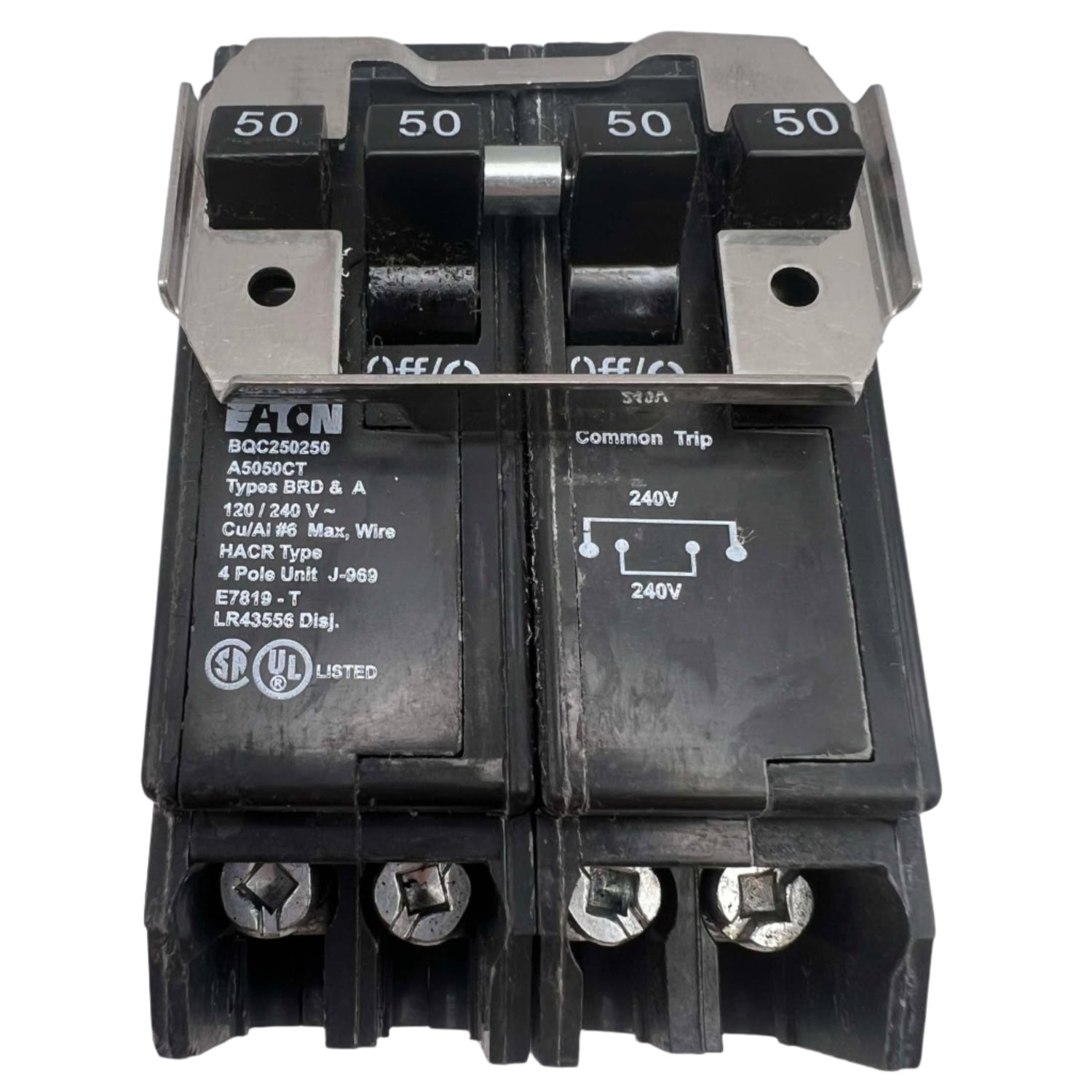 Eaton BQC 50 Amp Quad Circuit Breaker