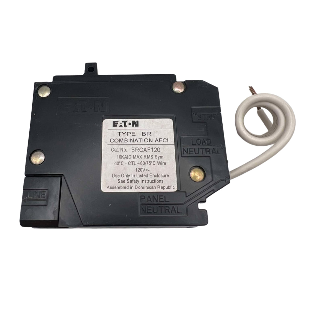 Eaton BRCAF120 - 20 Amp Combination Arc Fault Circuit Breaker