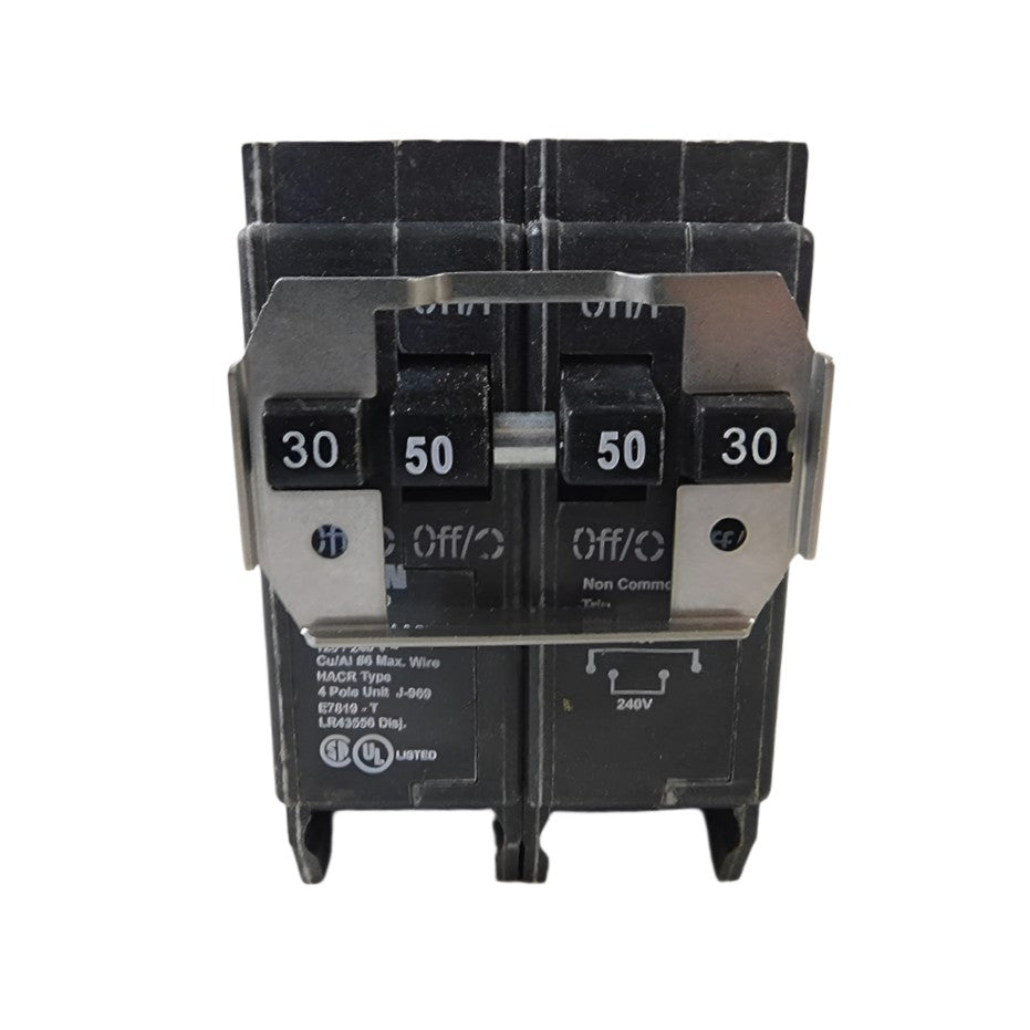 Eaton BRD 30 Amp/50 Amp Quad Circuit Breaker