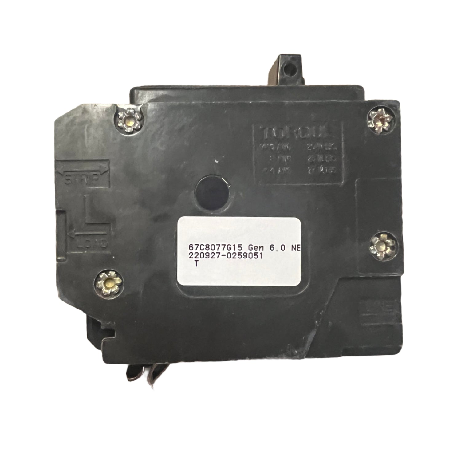 Eaton BRP 1 Pole, 15 Amp Dual Function Circuit Breaker