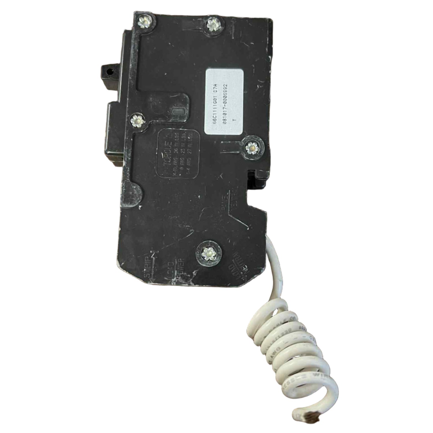 Eaton BR 15 Amp Circuit Breaker with Arc Fault Protection