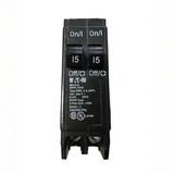 Eaton BR 15 Amp Tandem Circuit Breaker