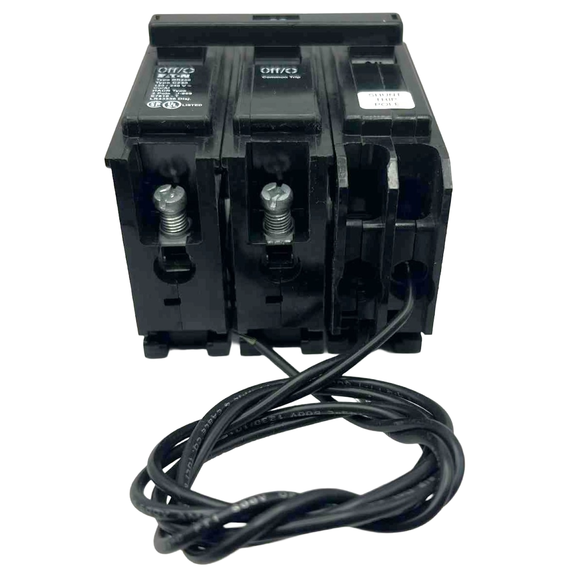Eaton BR 2 Pole, 30 Amp Circuit Breaker with Shunt Trip