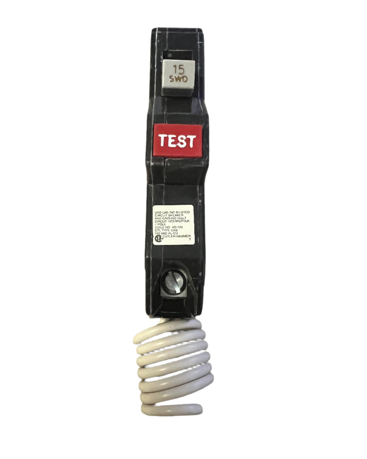 Eaton CHB115GF - 15 Amp, Bolt-On GFCI Circuit Breaker