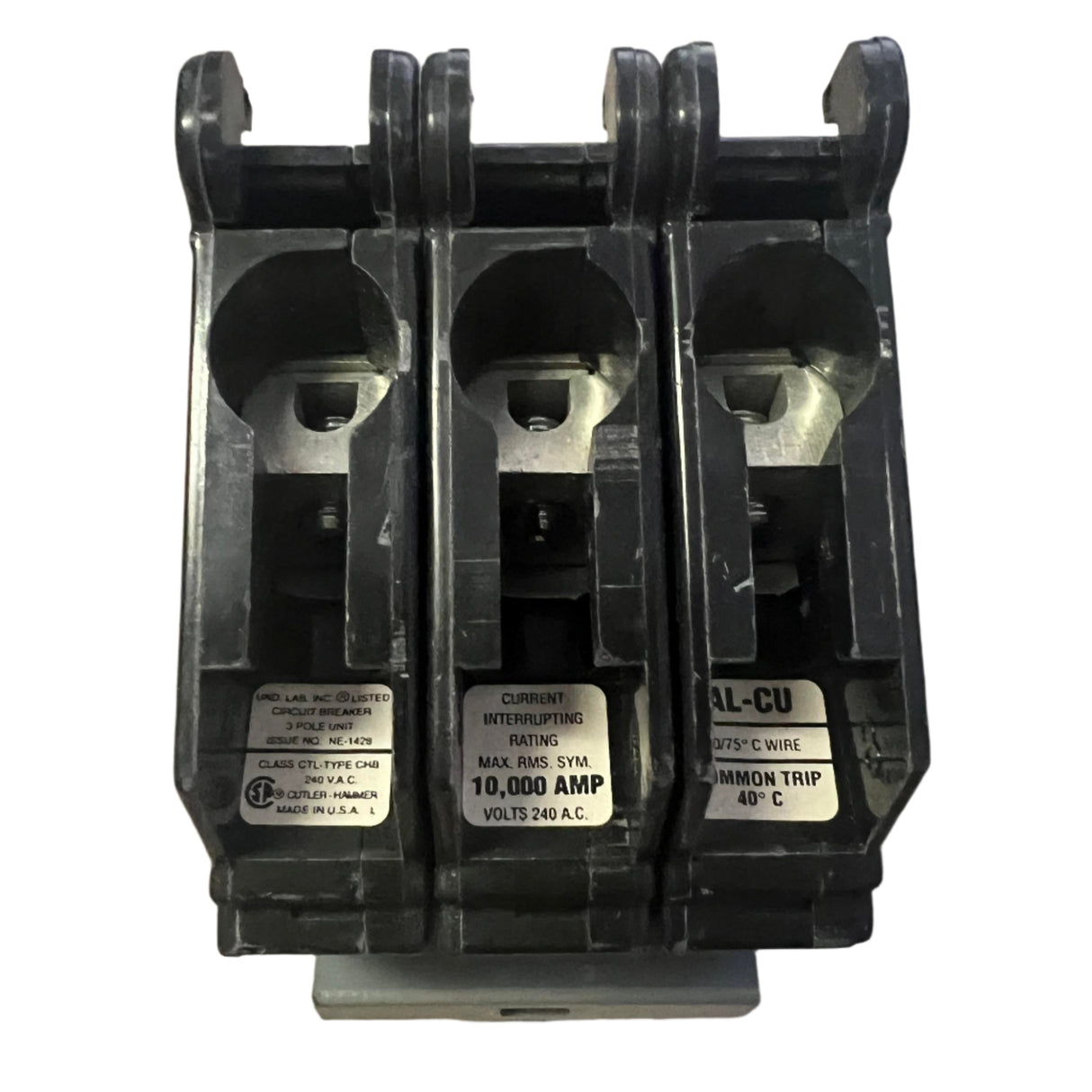 Eaton CHB315 - 15 Amp, 3 Pole, Bolt-On Circuit Breaker